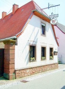 Restaurant "Schlossgarten" in Burrweiler in der Pfalz