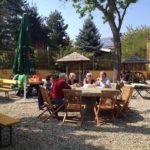 Speisegaststätte, Biergarten "Unkenfunk" in Germersheim in der Pfalz