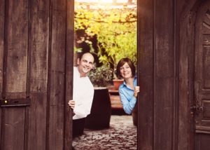 Restaurant "Hubertushof" Ilbesheim in der Pfalz, Bernhard und Sitter