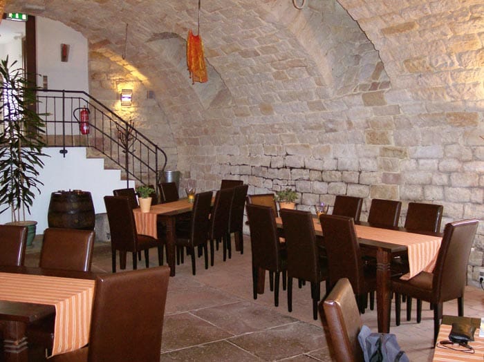 Weinlokal, Restaurant "Das Barrique-Gewölbe" in Sankt Martin in der Pfalz