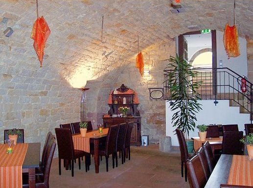 Weinlokal, Restaurant "Das Barrique-Gewölbe" in St. Martin