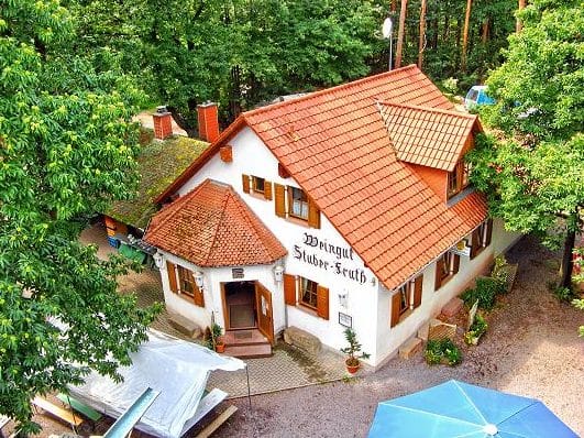 Ausflugsziel und Waldgaststätte "Friedensdenkmal" bei 67480 Edenkoben in der Pfalz