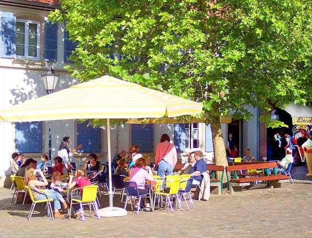 Eiscafé "Furlan" in Bad Bergzabern in der Pfalz