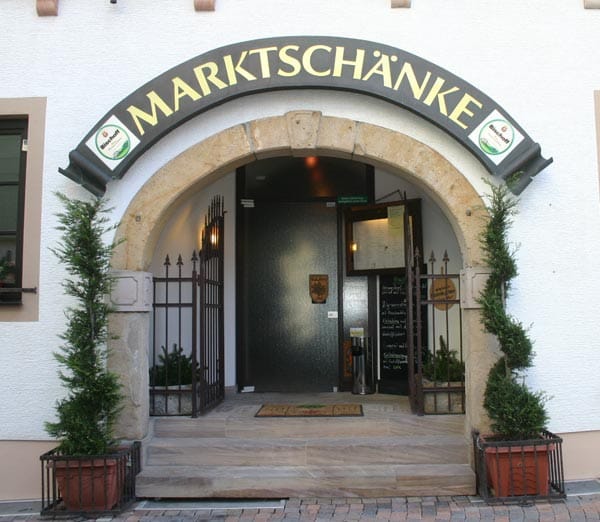 Restaurant, Hotel, Biergarten "Marktschänke" in Bad Dürkheim in der Pfalz