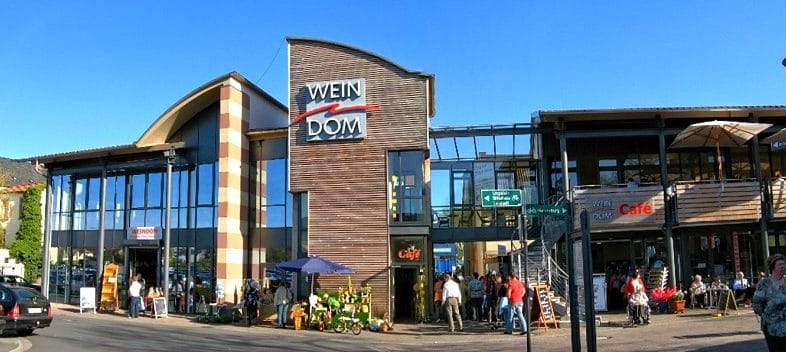 Café, Weinverkauf "Weindom" in Bad Dürkheim in der Pfalz