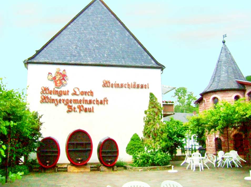 Weinstube, Restaurant "Weinschlössel" in Bad Bergzabern in der Pfalz