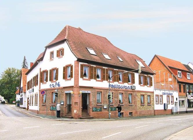 Restaurant, Café "Wilder Mann" in Bad Bergzabern in der Pfalz