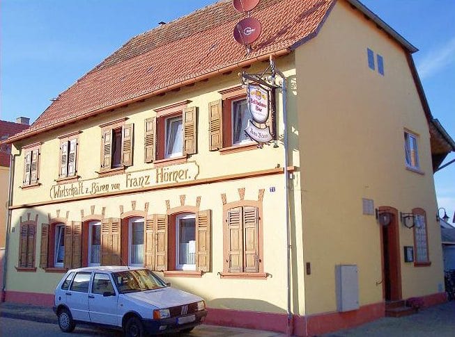 Gaststätte "Zum Bären" in Bellheim in der Pfalz