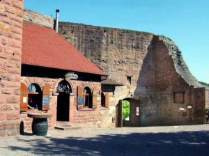"Burgschänke Landeck" in Klingenmünster in der Pfalz