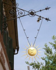 Gasthaus "Zur Sonne" in Rhodt in der Pfalz