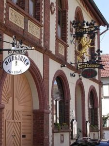 Gasthaus "Zum Löwen" in Altdorf in der Pfalz