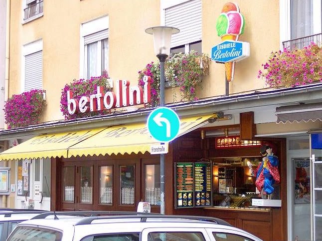 Eisdiele "Bertolini" in Landau in der Pfalz