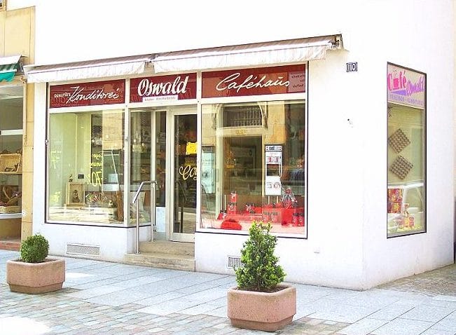 Kaffeehaus, Konditorei "Oswald" in Landau in der Pfalz