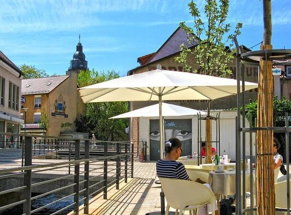 Eiscafé, Bar "Riva" in Landau in der Pfalz
