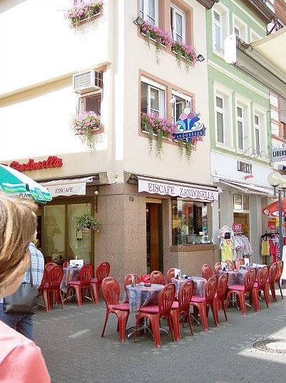 Eiscafé "Zandonella" in Landau in der Pfalz