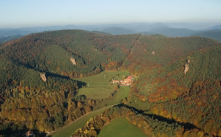 Der "Bärenbrunnerhof" in Schindhard in der Pfalz