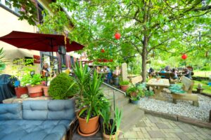 Klosterstübl in Eußerthal - der herrliche Biergarten.