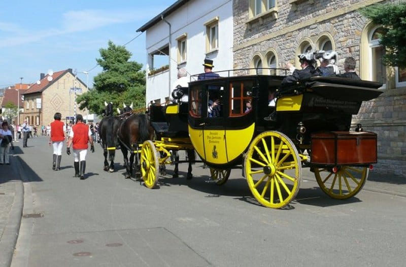 Postkutschenbetrieb in Zweibrücken