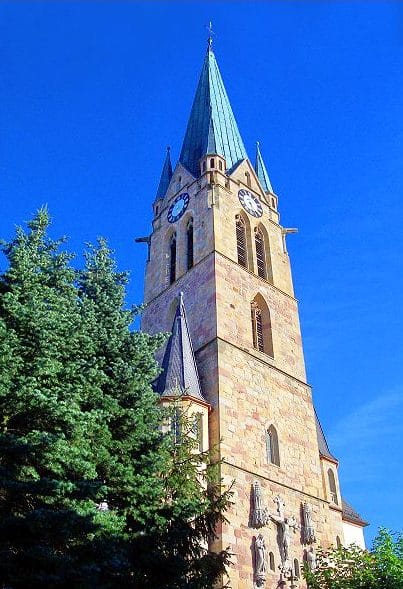 Bellheim in der Pfalz - Katholische Pfarrkirche St. Nikolaus