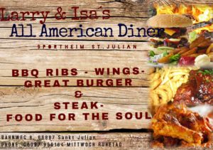 "Larry & Isas" American Diner in St. Julian