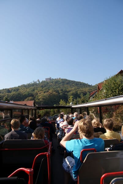 Im Cabrio-Bus entlang der Weinstraße