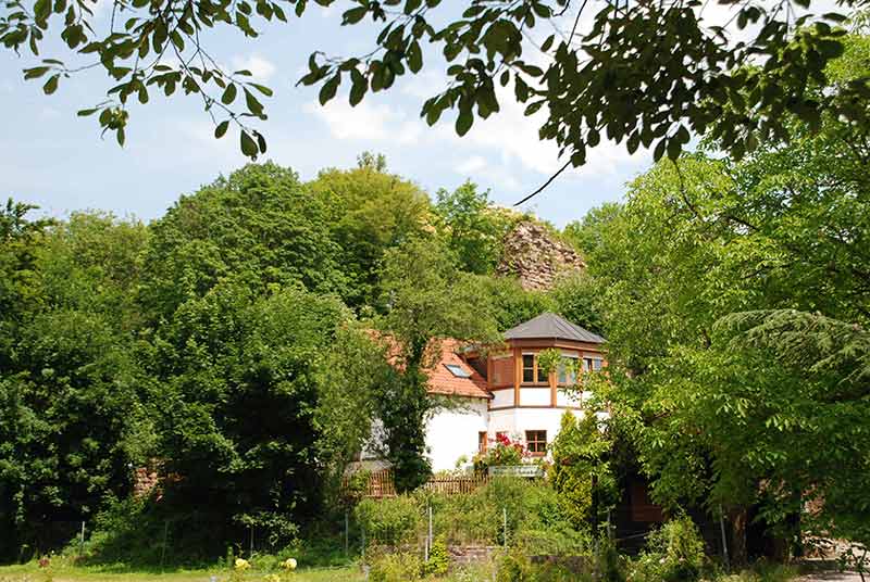 "Burgschänke an der Kropsburg" bei Sankt Martin in der Pfalz