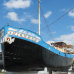 Das Kelly - Hausboot im Technik Museum in Speyer
