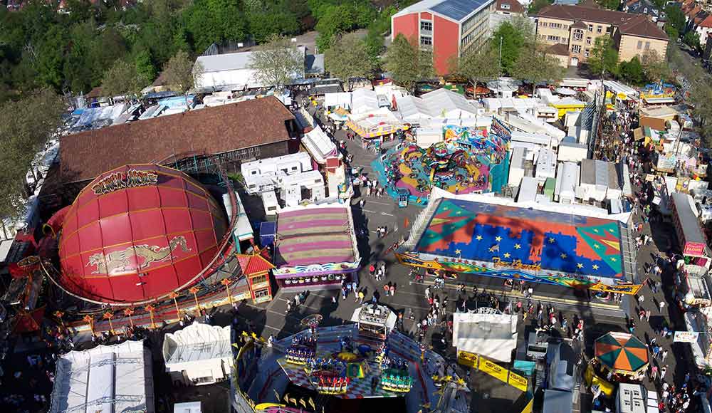 Der Mai- / Herbstmarkt in Landau in der Pfalz