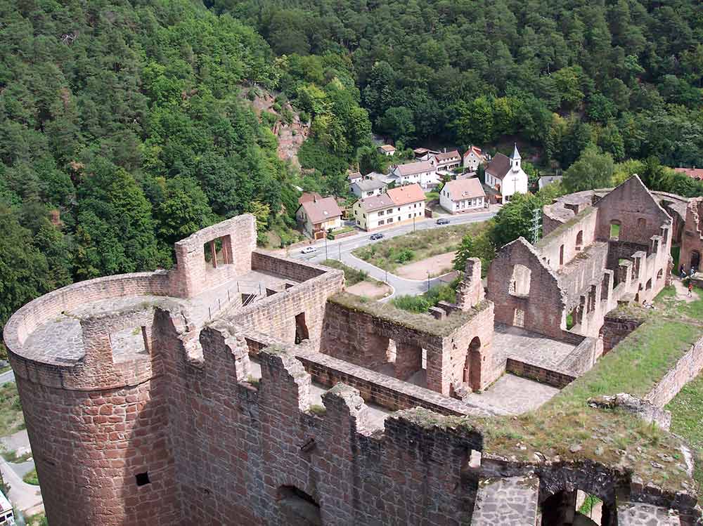 Schloss- und Festungsruine Hardenburg - Bad Dürkheim