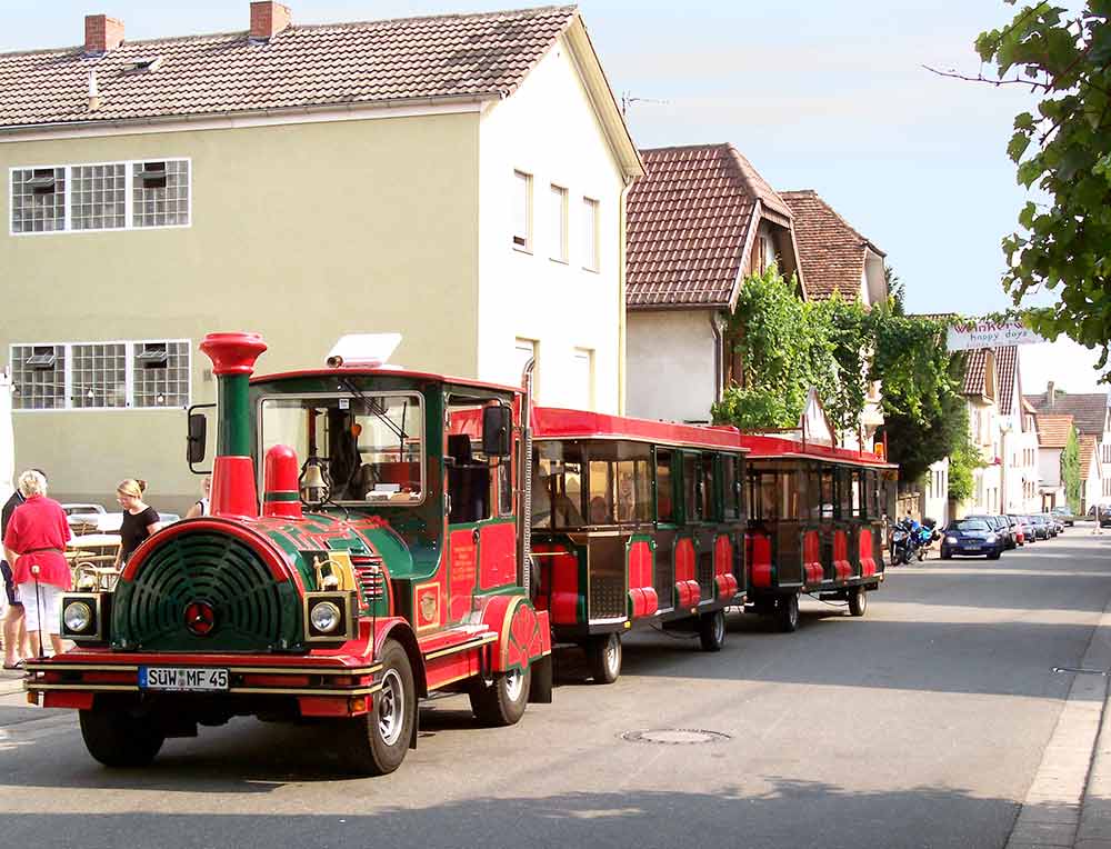 Das "Schoppenbähnel" in Landau in der Pfalz