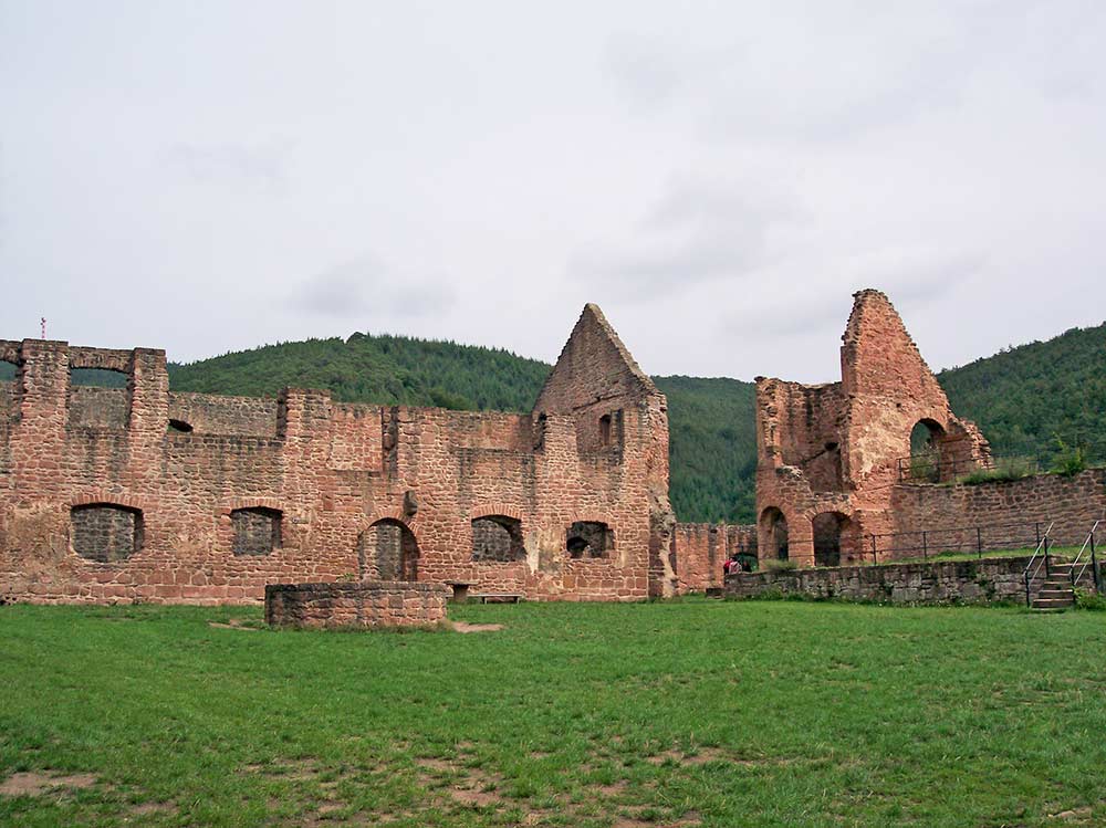 Burg-, Schloss-, Festungsruine Hardenburg bei Bad Dürkheim