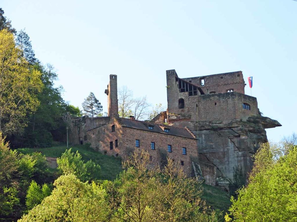 Burg Spangenberg bei Neustadt-Lachen-Speyerdorf