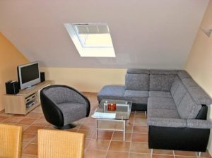 Große Ferienwohnung "Martinshof" in Landau-Nussdorf - Wohnzimmer