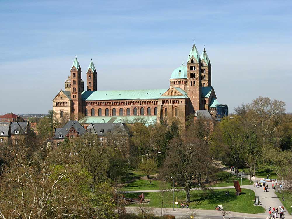 Der Dom zu Speyer in der Pfalz