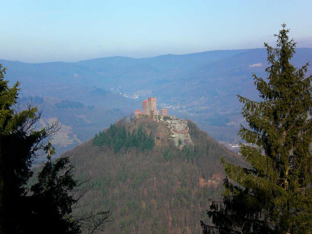 Burg Trifels bei Annweiler in der Pfalz