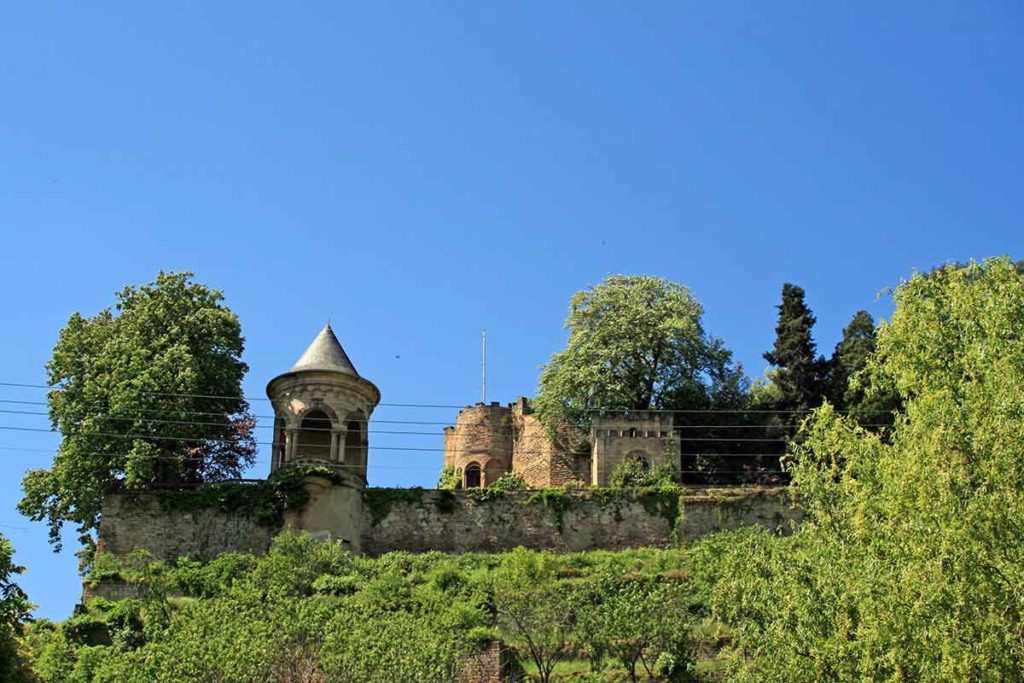 Burg Winzingen über Neustadt-Haardt in der Pfalz