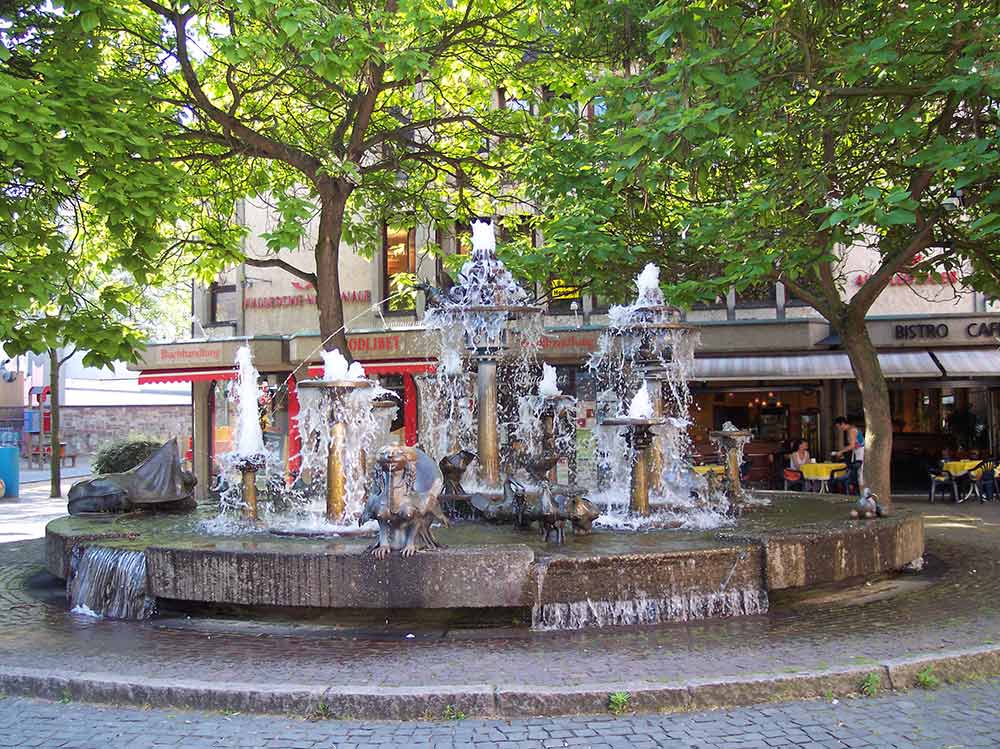 Elwedritsche-Brunnen in Neustadt an der Weinstraße