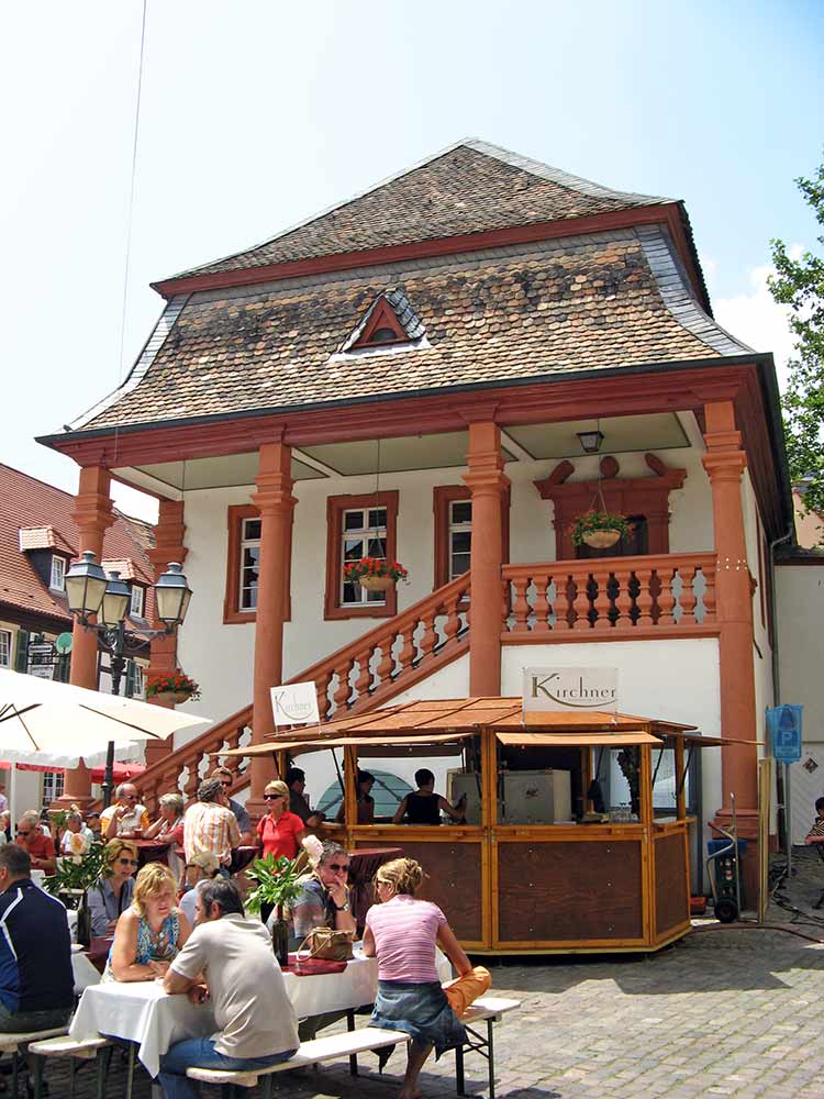 Rathaus in Freinsheim in der Pfalz