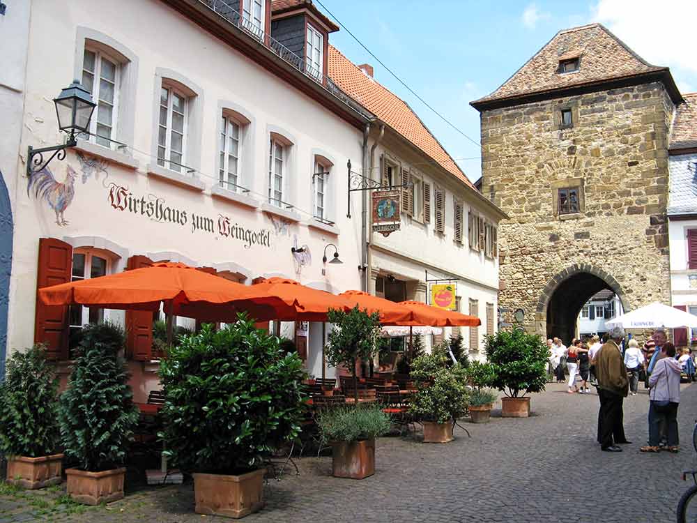 Restaurant "Zum Weingockel" in Freinsheim in der Pfalz