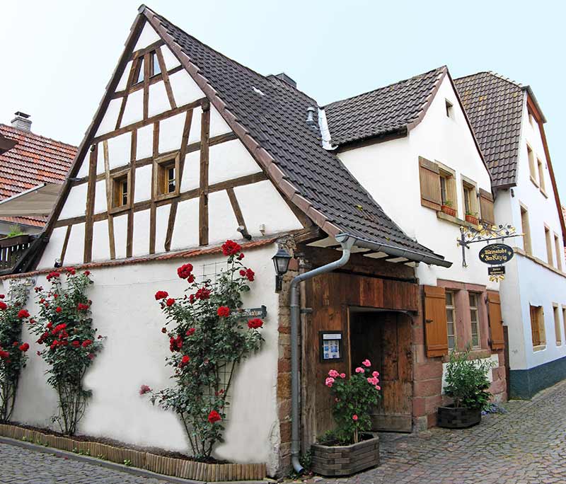 Weinstube, Ferienwohnungen "Im Kitzig" in Freinsheim in der Pfalz