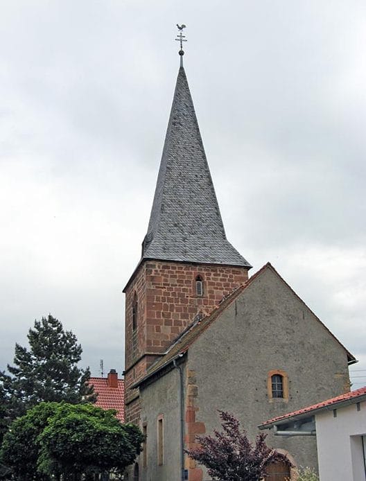 Die Wendelinuskapelle in Essingen in der Pfalz
