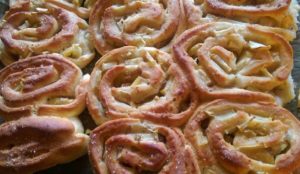 Apfelschnecken nach einem Rezept von Manuela Neumann-Kübler