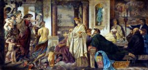 "Das Gastmahl des Plato(n)" von Anselm Feuerbach - 1874