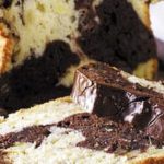 Marmorkuchen mit Kakao