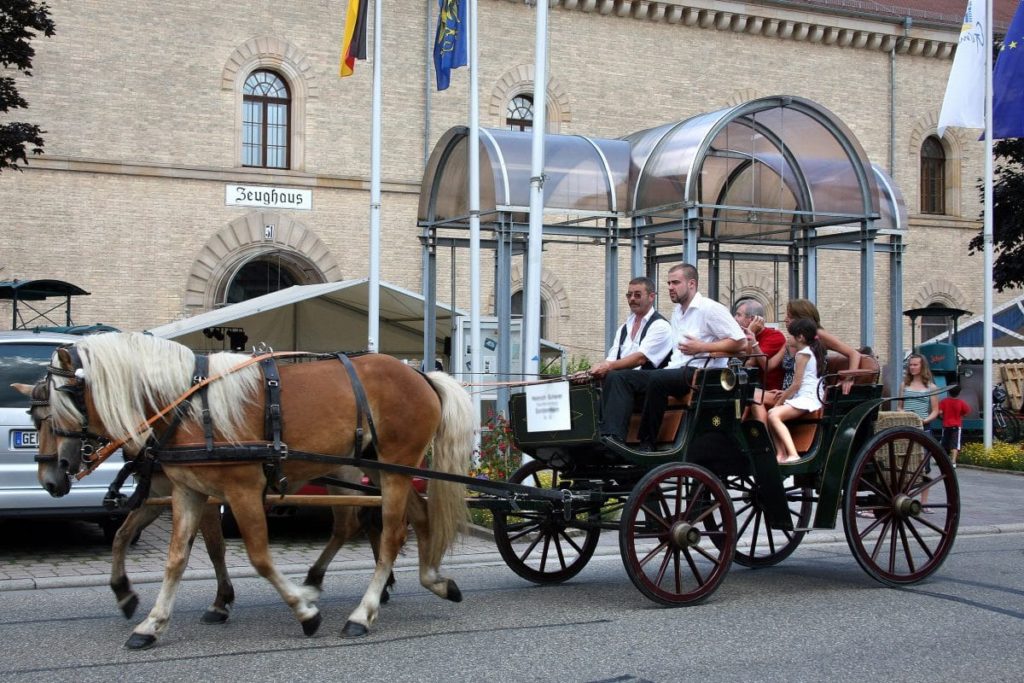 Kutschenfahrt durch Germersheim