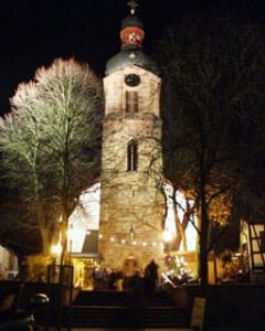 Weihnachtsmarkt in Rheinzabern in der Pfalz