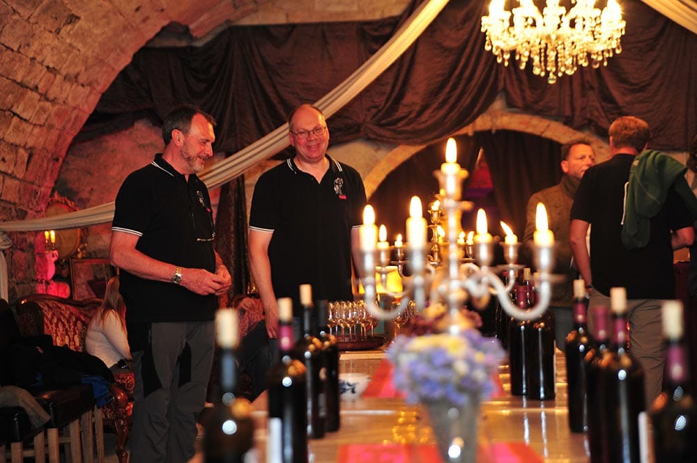 Teambesprechung im Weingut "Wolf" in Bad Dürkheim - Ungstein in der Pfalz