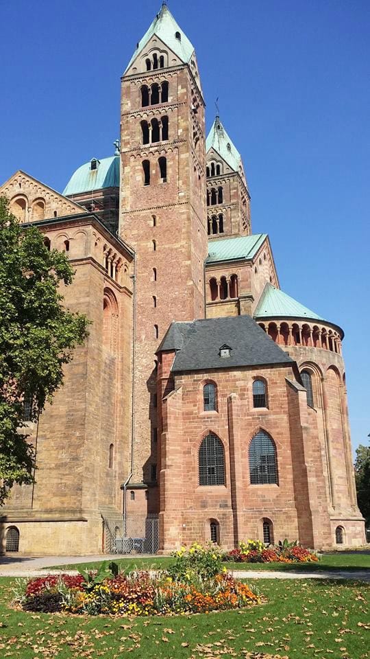 Der Dom zu Speyer in der Pfalz