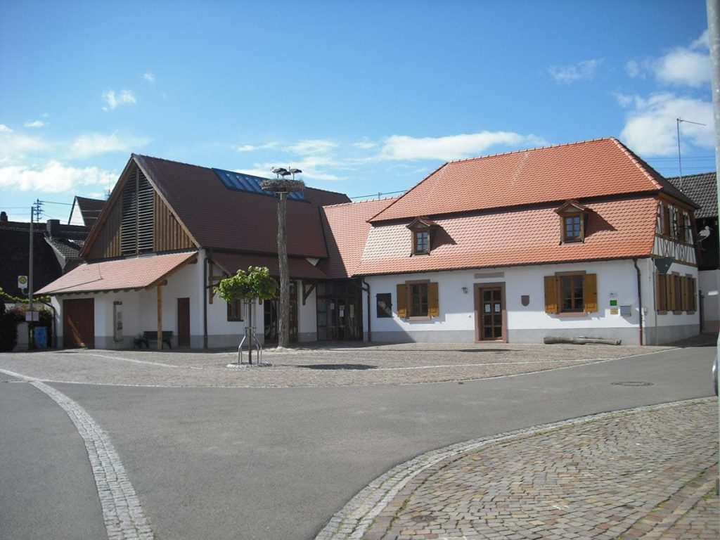 Storchenzentrum in Bornheim in der Pfalz
