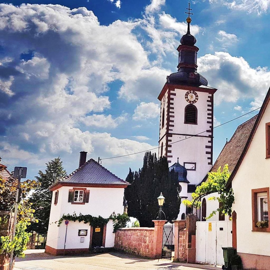 Barrockirche, Pfarrkirche St. Peter und Paul in Weyher in der Pfalz